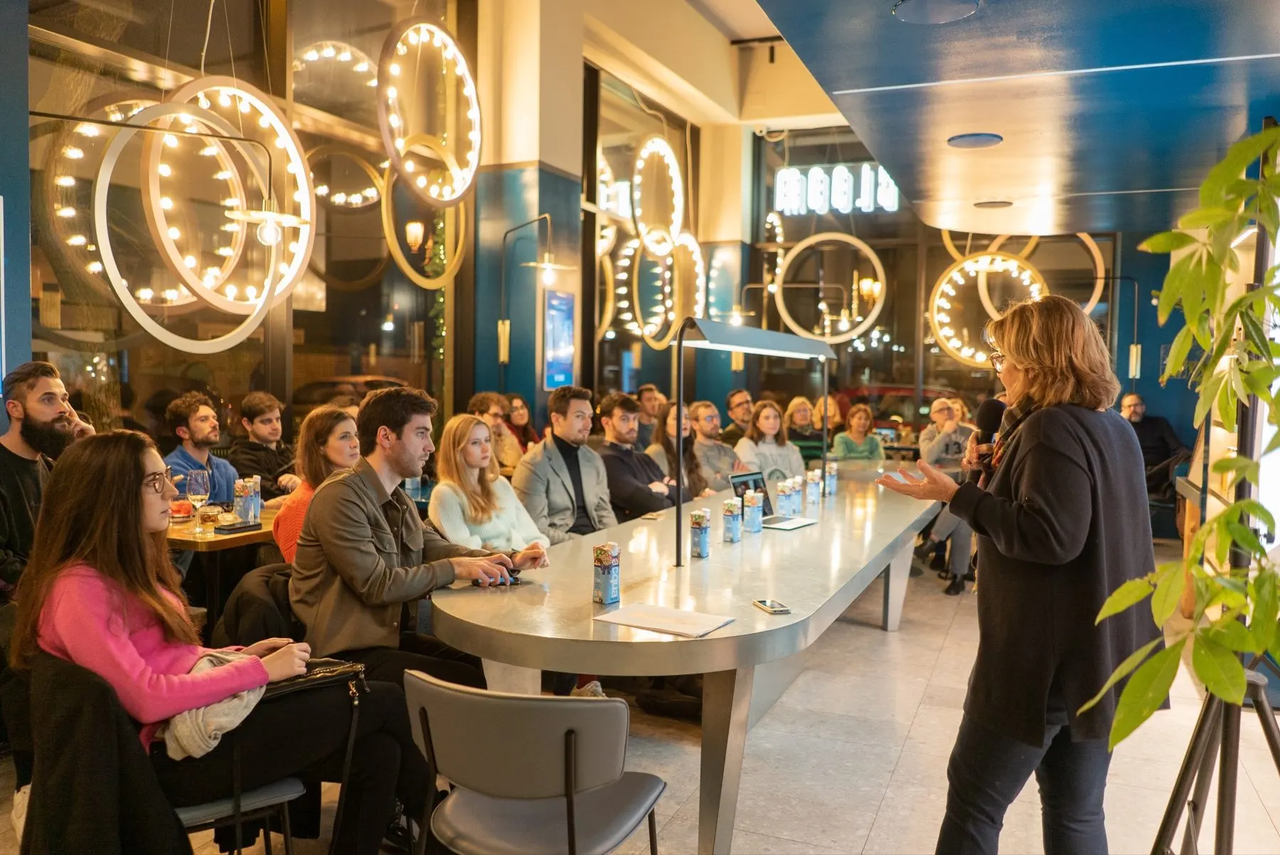 Il pubblico di CinCir durante uno speech