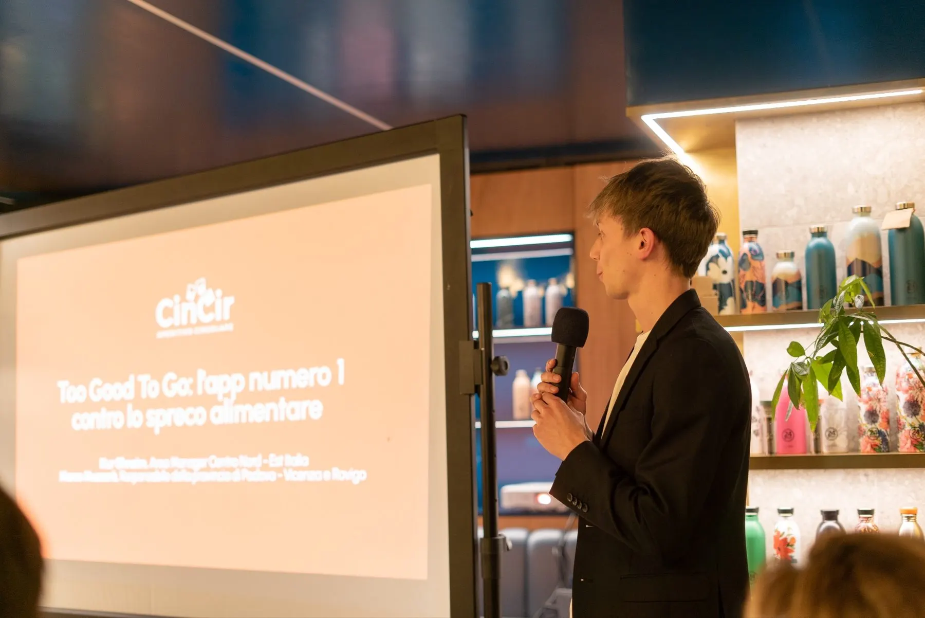 Speech di una start-up a CinCir
