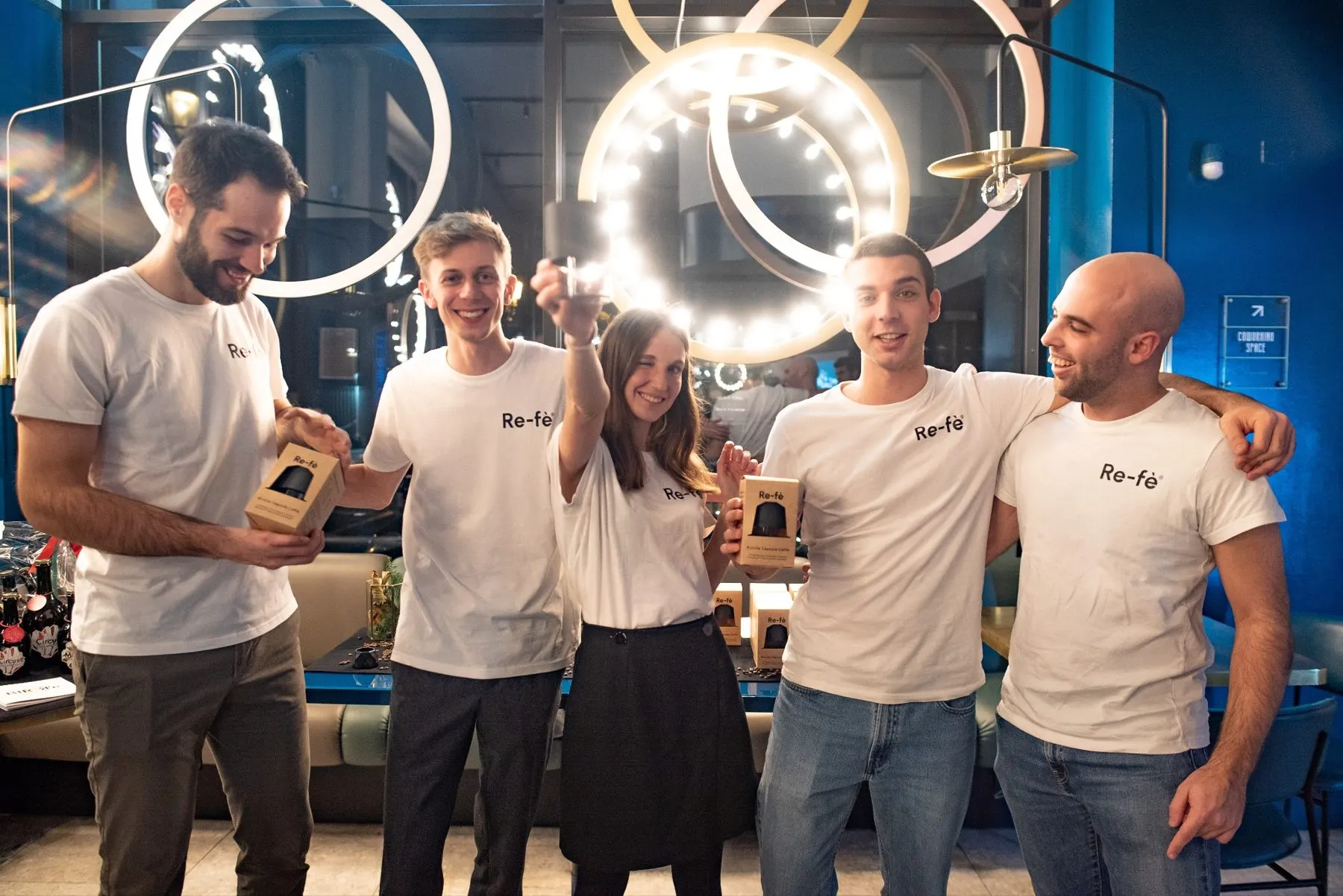 Il team Re-fè che organizza CinCir